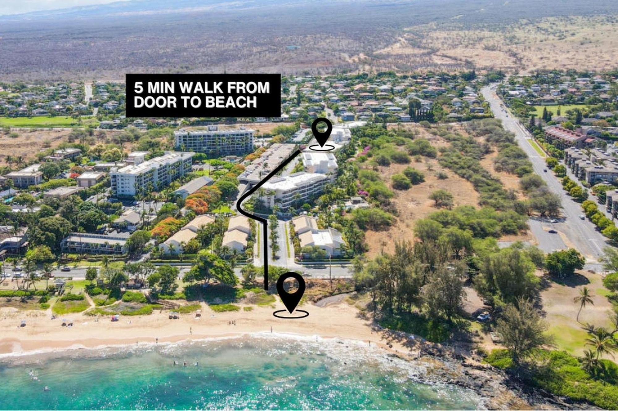 Central Kihei Gem! 3-Min Walk To The Beach & Shops Вайлеа Екстер'єр фото